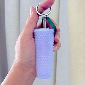 Starbucks cold cup ornament keychain